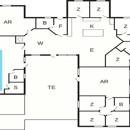 Holiday home 24 Person In Idestrup *